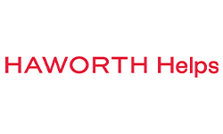 Haworth Helps Logo