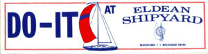 Do It with sailboat bumper sticker - ESY